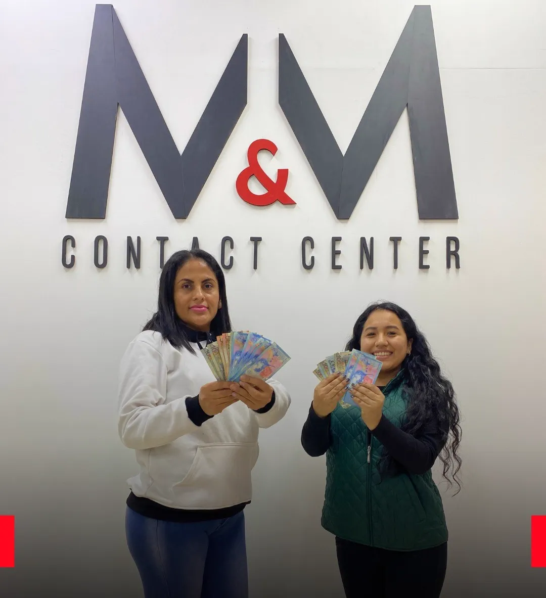 Bonos y comisiones para asesores comerciales en call center M&M Contact Center Lima
