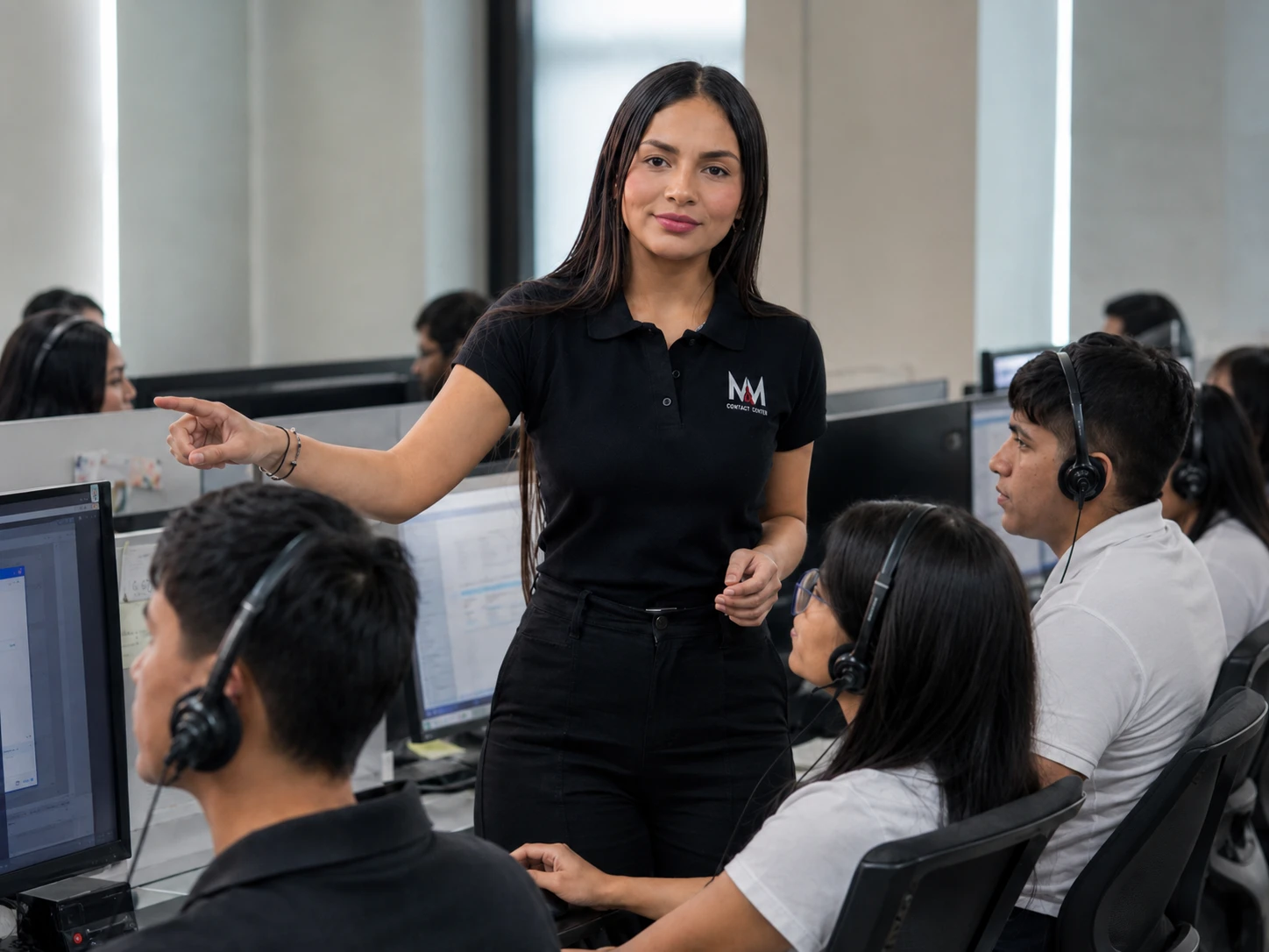 Línea de carrera y crecimiento profesional como asesor comercial en M&M Contact Center
